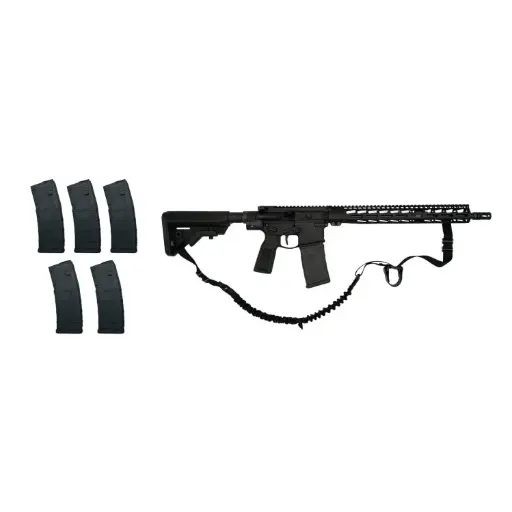 SA-15 Folding 16" PRO Rifle - 5.56 NATO, Includes 5 Additional PMAGs